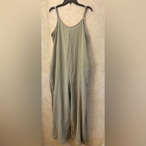 Hunter & Brown Women's Sage Green Jumpsuit